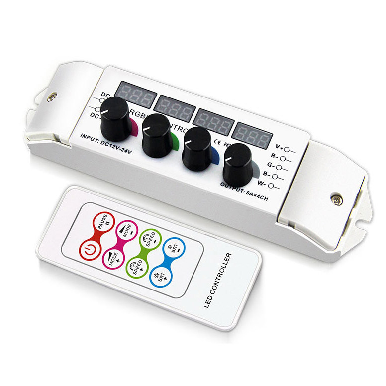 DC12V-24V Constant Voltage RGBW Controller BC-354 DC12V-24V Constant Voltage RGBW Controller BC-354